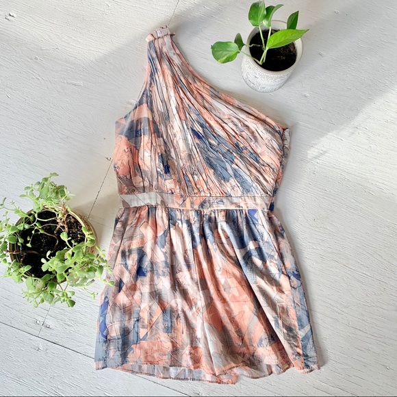 BCBGeneration Dresses & Skirts - BGBG generation one shoulder romper w/ pockets 12